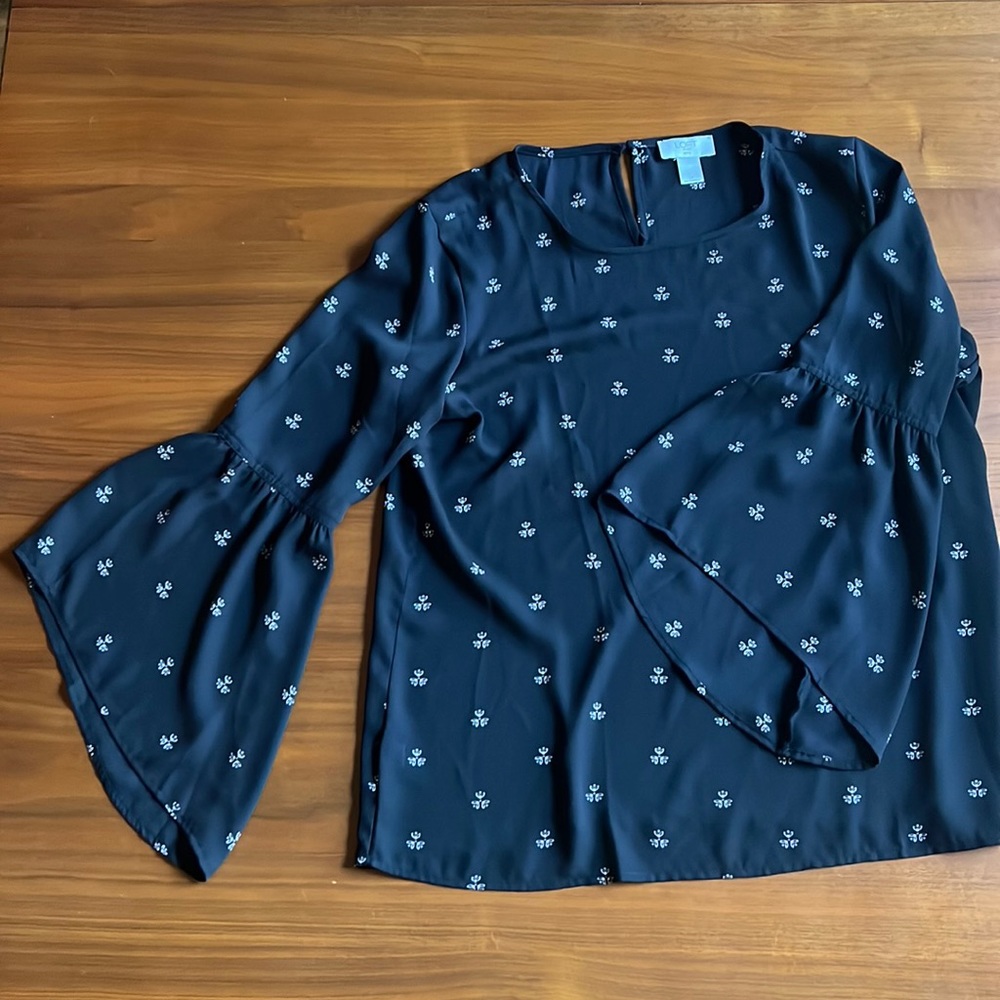 Loft Bell Sleeve Blouse